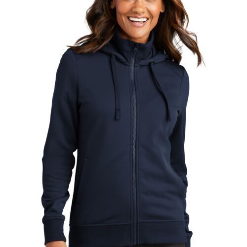 Women's Smooth Fleece Hooded Jacket Thumbnail