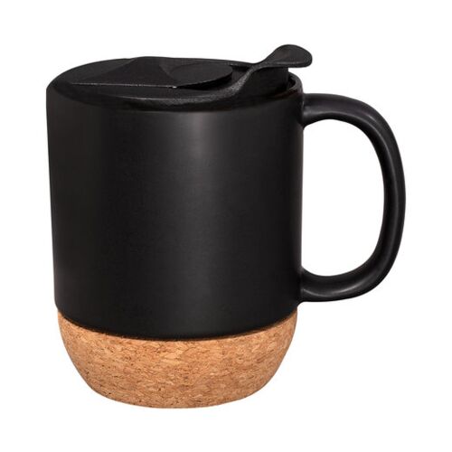 14oz Ceramic Mug With Cork Base Thumbnail