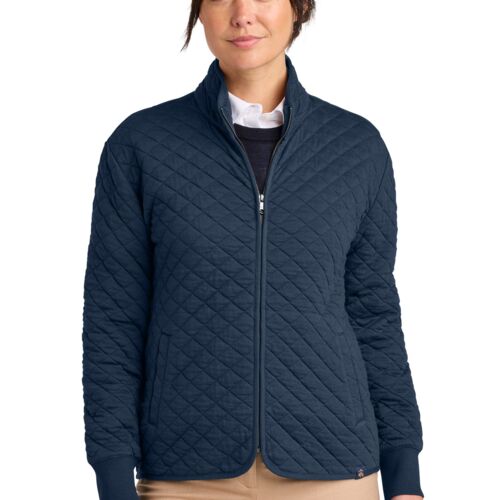 Women's Diamond Quilt Full Zip Thumbnail