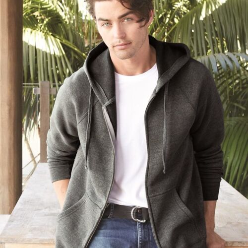 Unisex Special Blend Raglan Full-Zip Hooded Sweatshirt Thumbnail